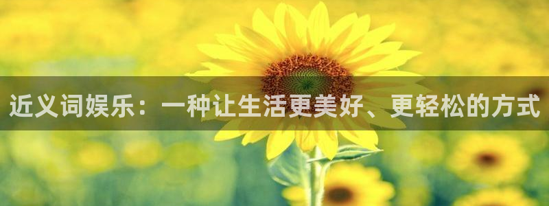 u8国际界面申领：近义词娱乐：一种让生活更美好、更轻松的方式