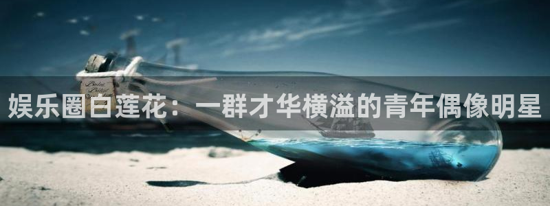 u8国际网站：娱乐圈白莲花：一群才华横溢的青年偶像明星